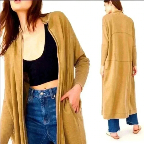COPY - Free People Cozy Cool Girl Maxi Cardi - Picture 2 of 7